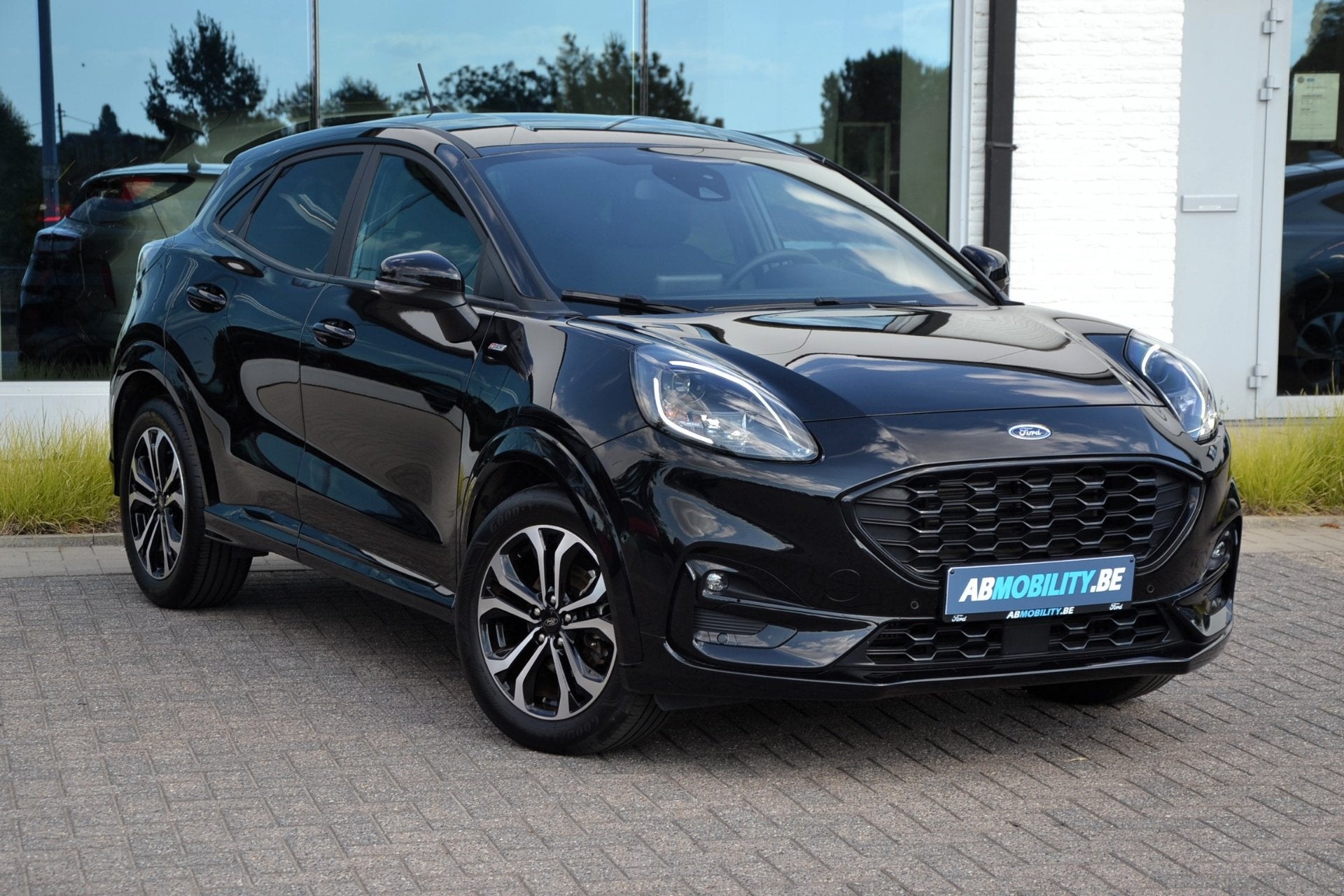 Ford Puma ST line mHEV 1.0i Ecoboost 125pk (bj 2023), Auto's, Stof, Overige kleuren, USB, Bedrijf