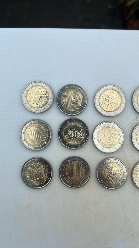 2 euro munten ruilen UNC en circulatie, Postzegels en Munten, Ophalen of Verzenden, Overige landen, 2 euro