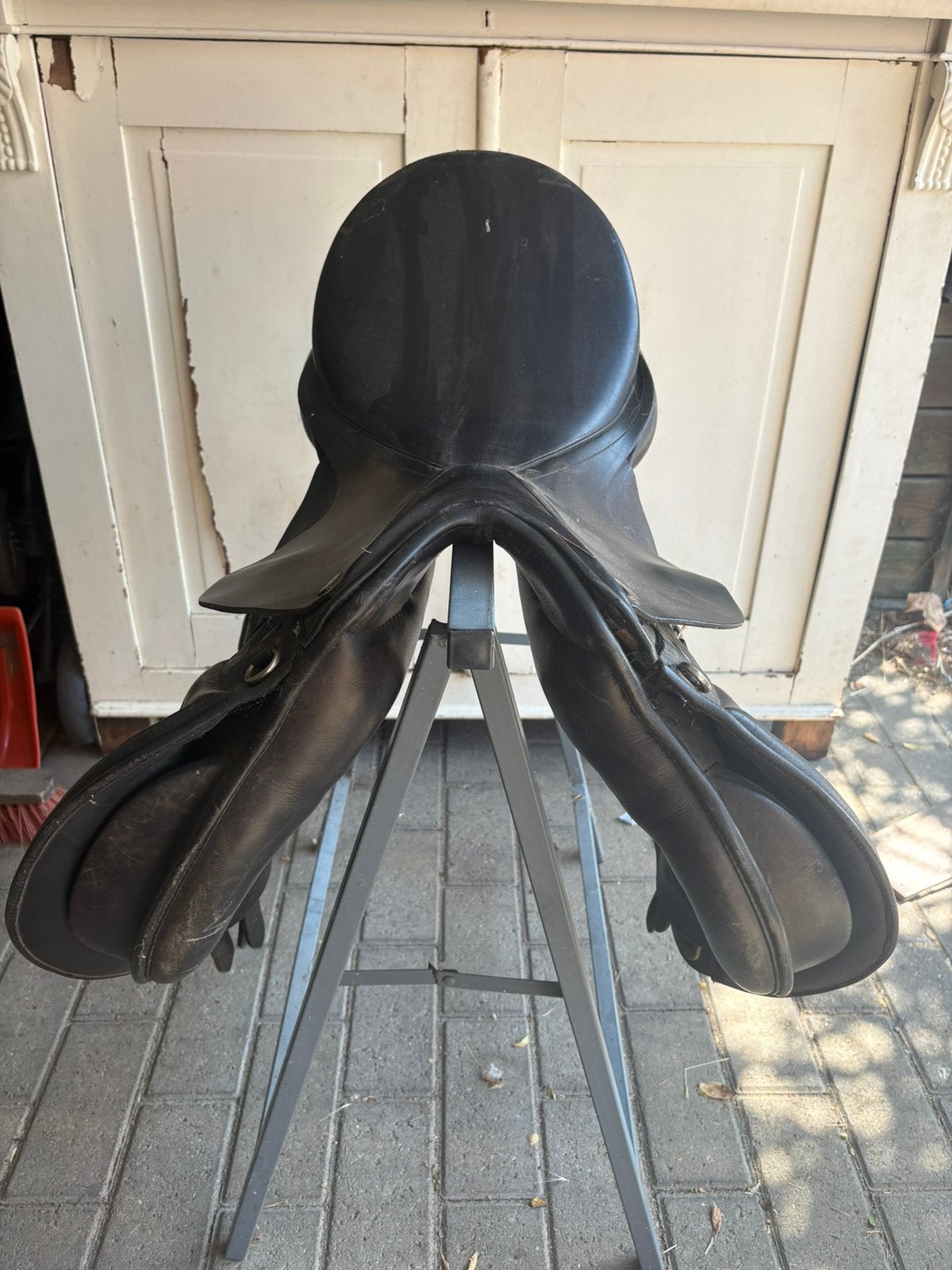 Zadel 18inch, Dieren en Toebehoren, Ophalen, Zo goed als nieuw