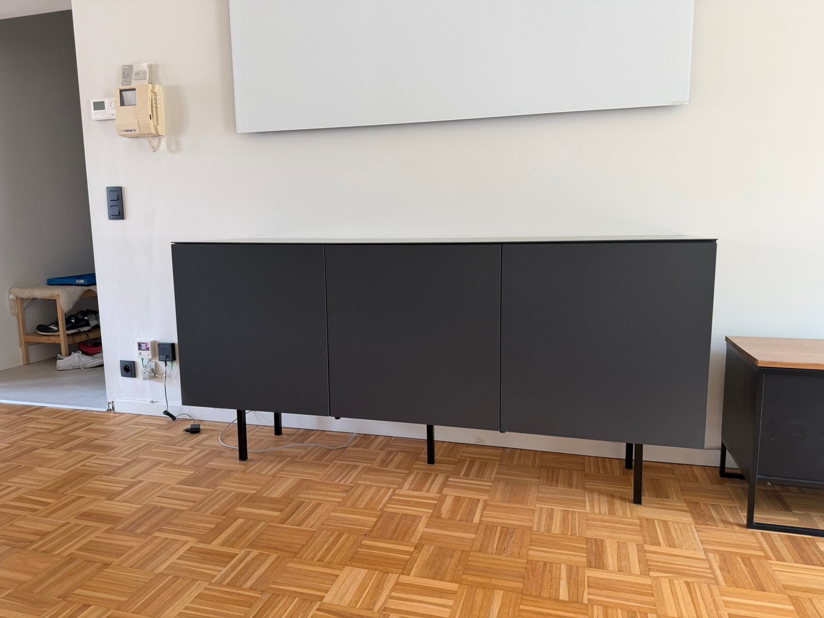 Moderne dressoirkast JOLI Cube, 25 à 50 cm, Avec tablette(s), 150 à 200 cm, Enlèvement