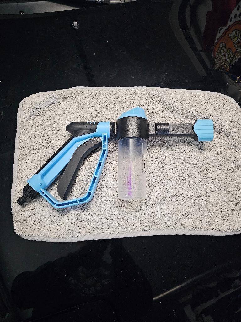Foam gun stipt, Ophalen