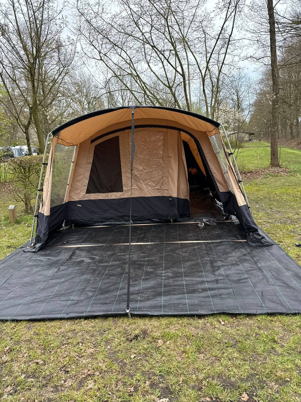 safarica pacific reef 360 tc, Caravans en Kamperen, Ophalen, Zo goed als nieuw, Tot en met 5