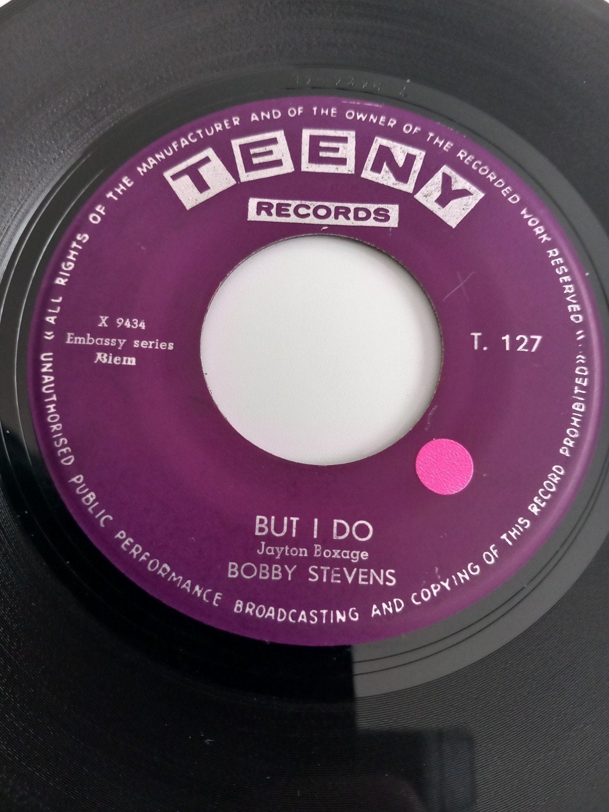 BOBBY STEVENS. BUT I DO +MOTHER IN LAW. OLDIES 60S 45T