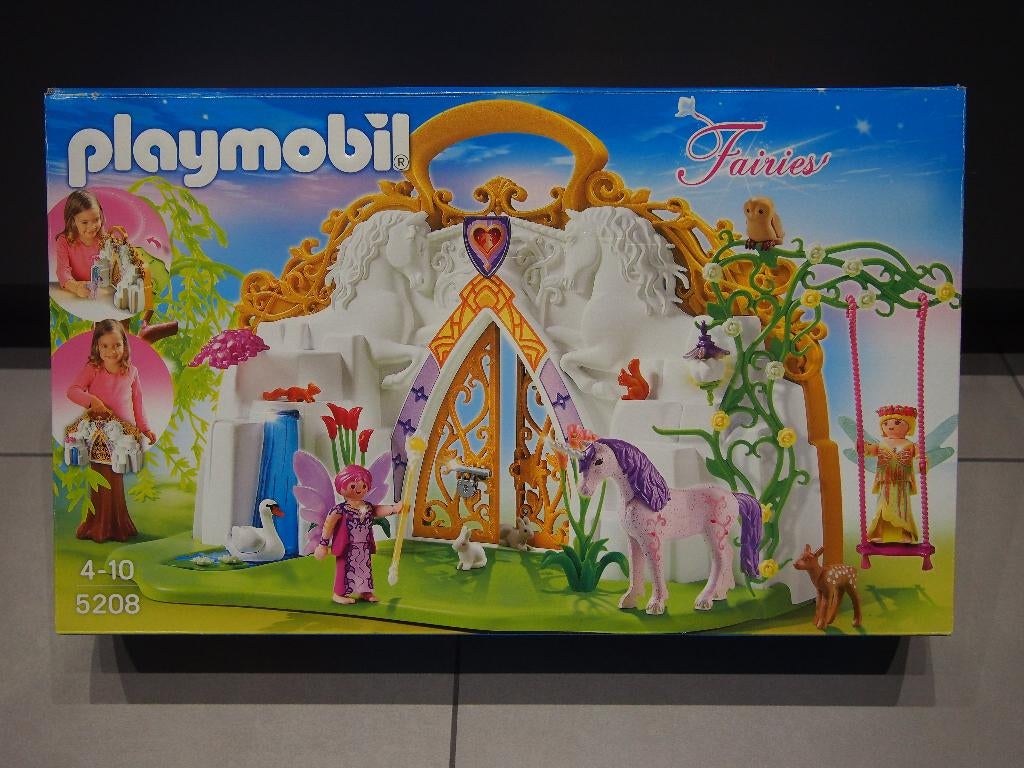 Playmobil 5208 Eenhoornkoffer met magisch sprookjesland, Ophalen, Zo goed als nieuw