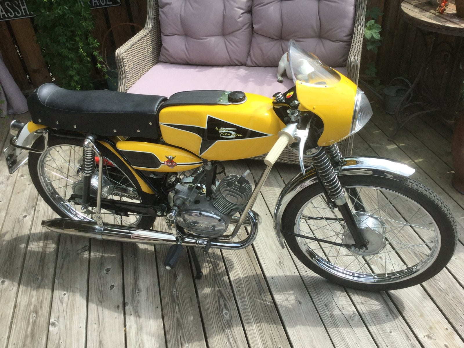 Flandria rekord 5pk., Ophalen
