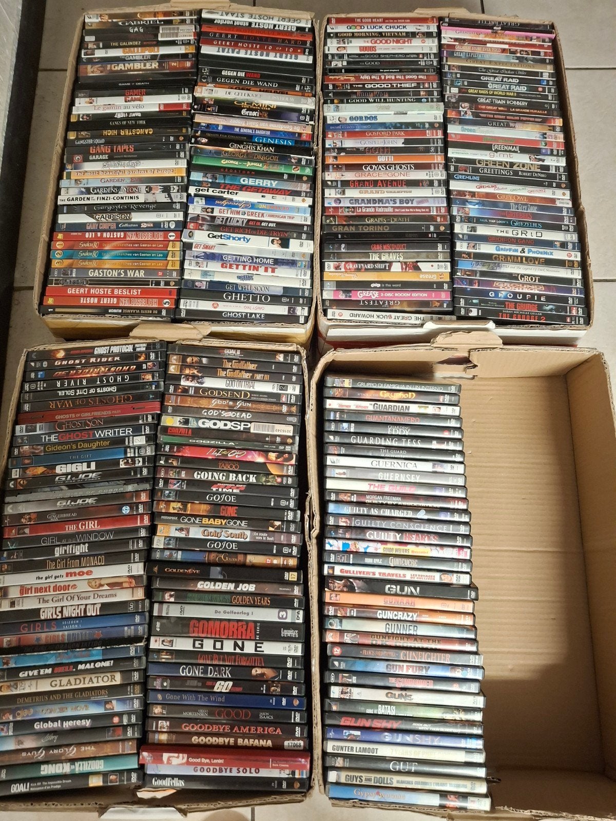 G. super solden: -50% bij aankoop vanaf 100€ uit alle dvd's, Enlèvement ou Envoi, Néerlandais, Néerlandais
