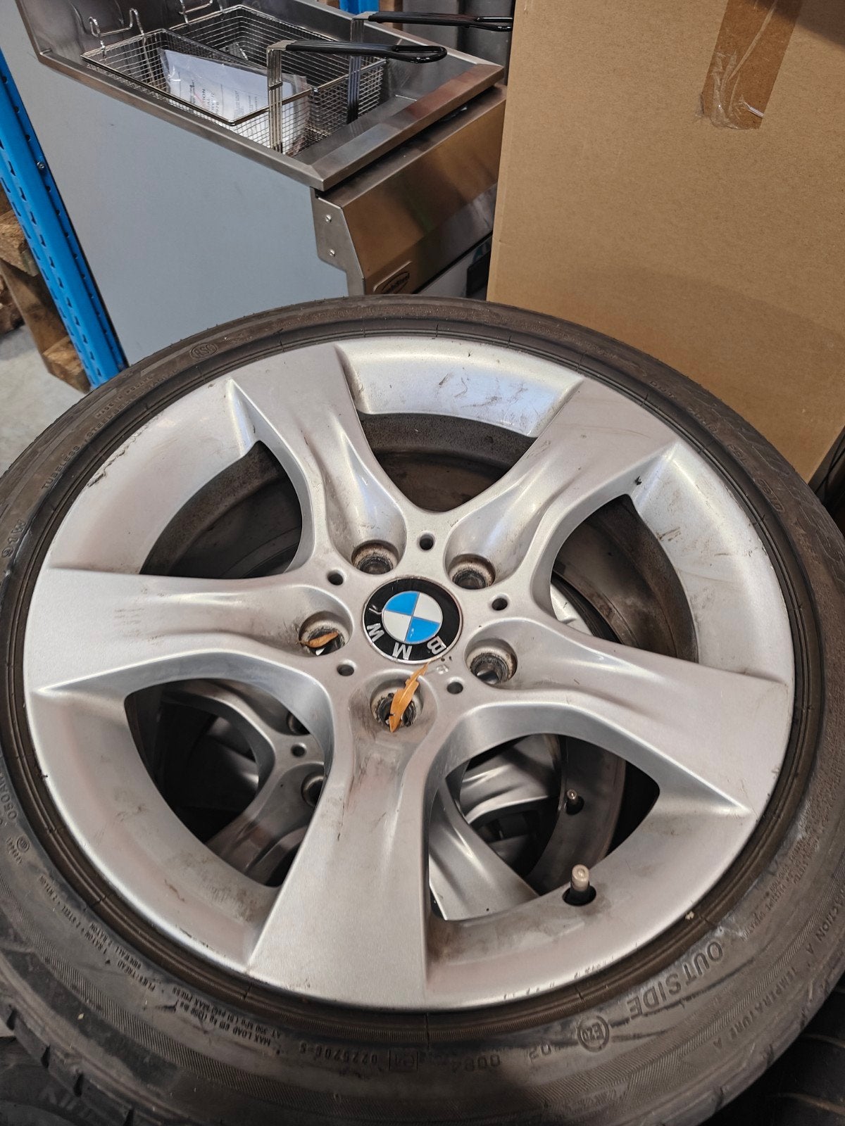 BMW 3 serie velg+band 17 inch, Auto-onderdelen, Ophalen