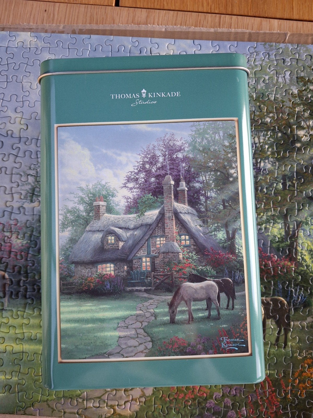 Tholas Kinkade puzzel 500 st. Een perfecte zomerdag, Hobby & Loisirs créatifs, Sport cérébral & Puzzles, Enlèvement ou Envoi