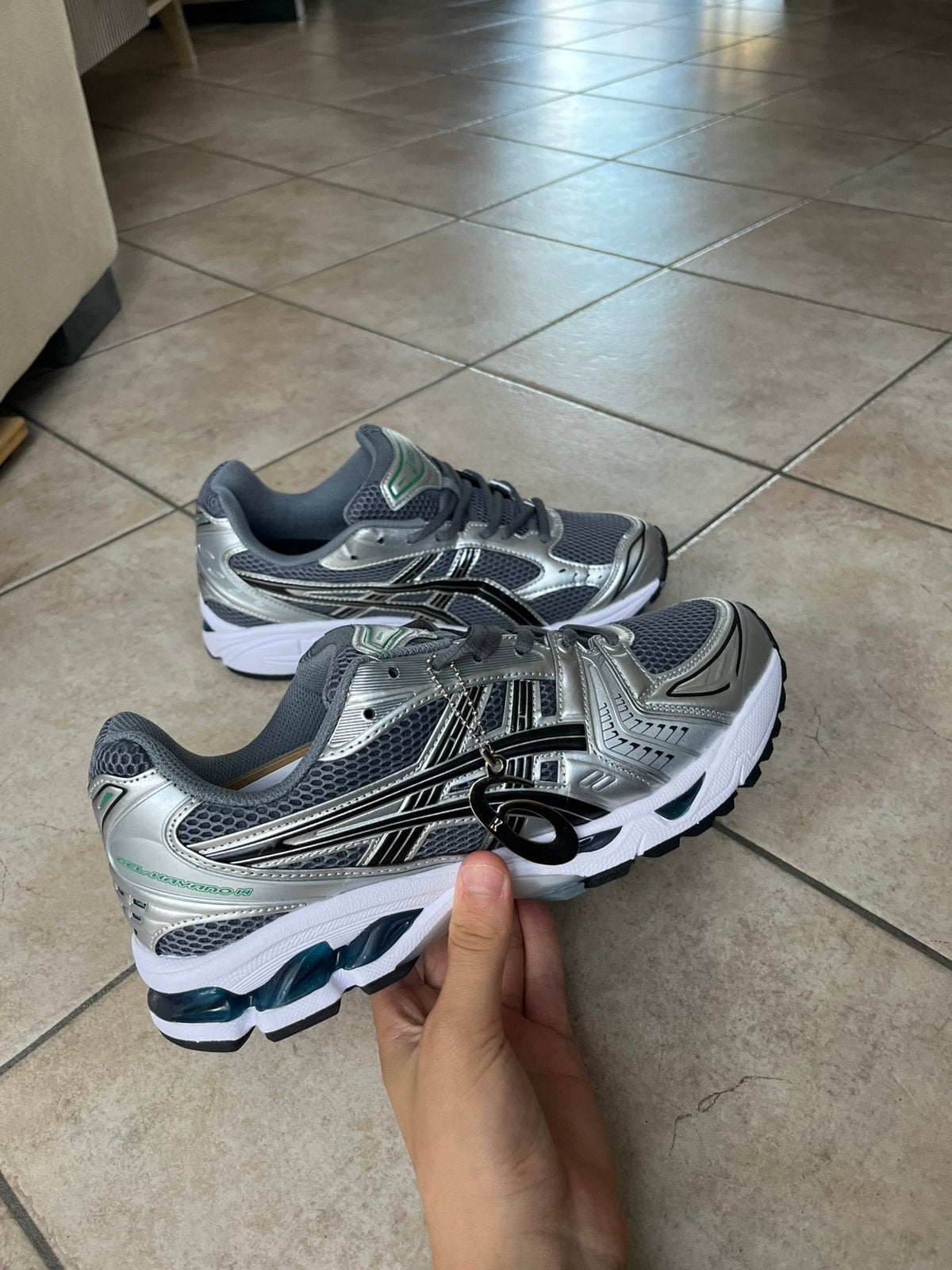 Asics gel kayano 14, Blauw, Ophalen of Verzenden, Zo goed als nieuw, Sneakers
