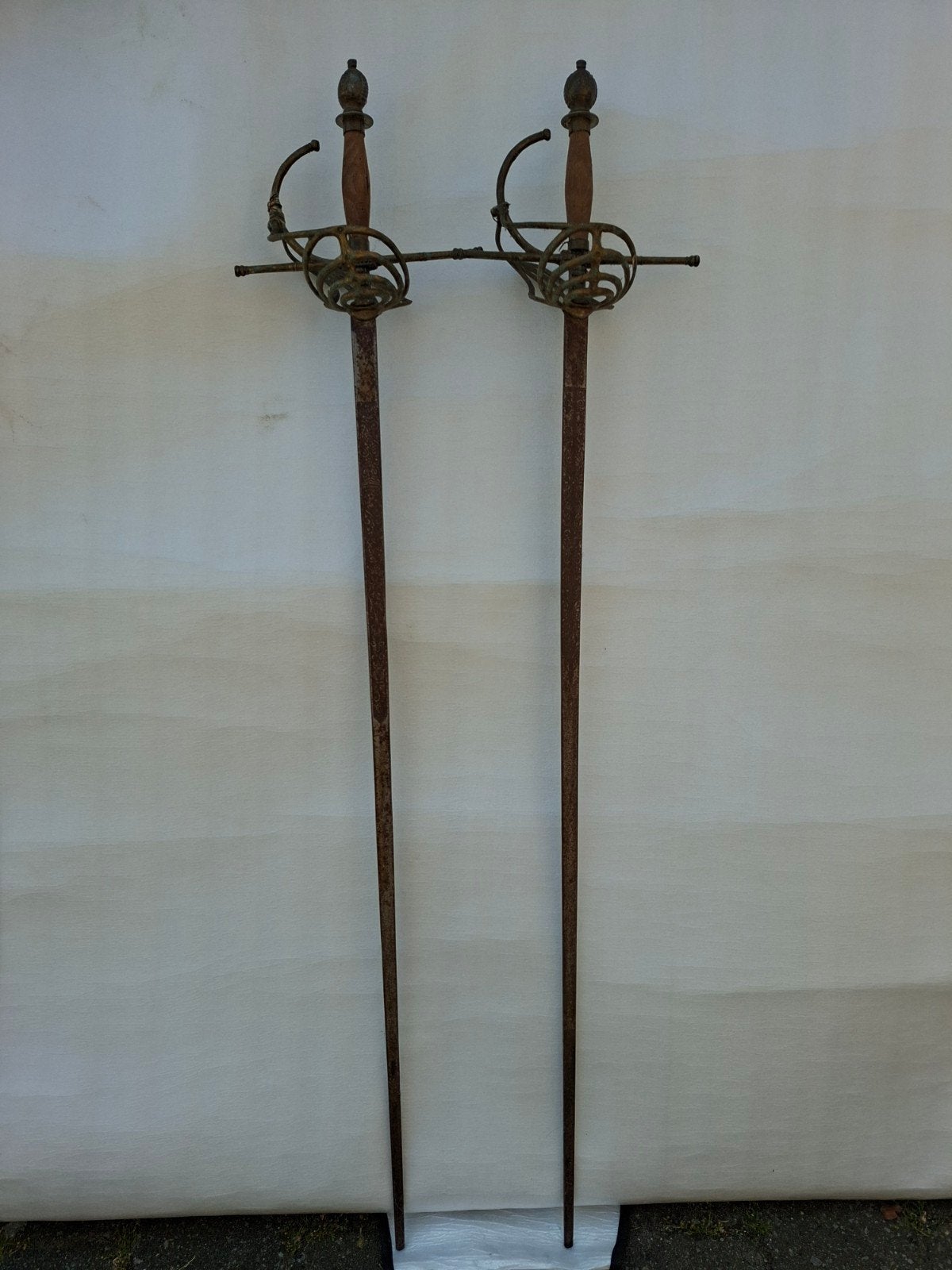 Zwaard /rapier, Ophalen
