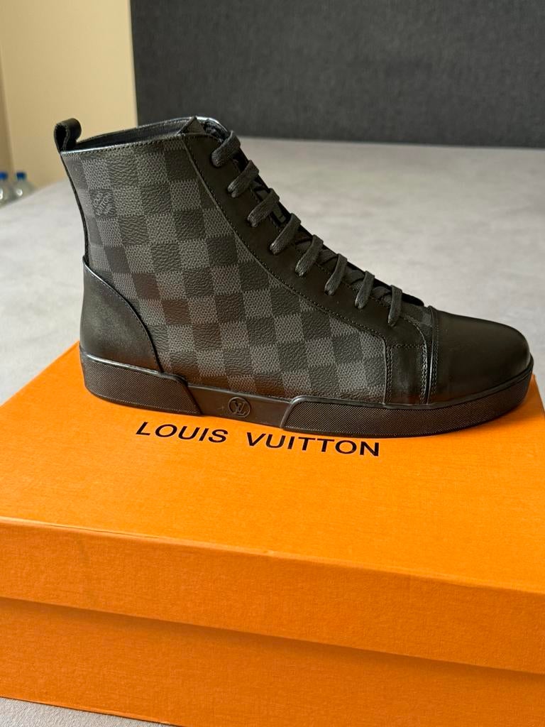 LV sneaker boots maar 41, Vêtements | Hommes, Chaussures, Enlèvement, Comme neuf, Noir, Bottes