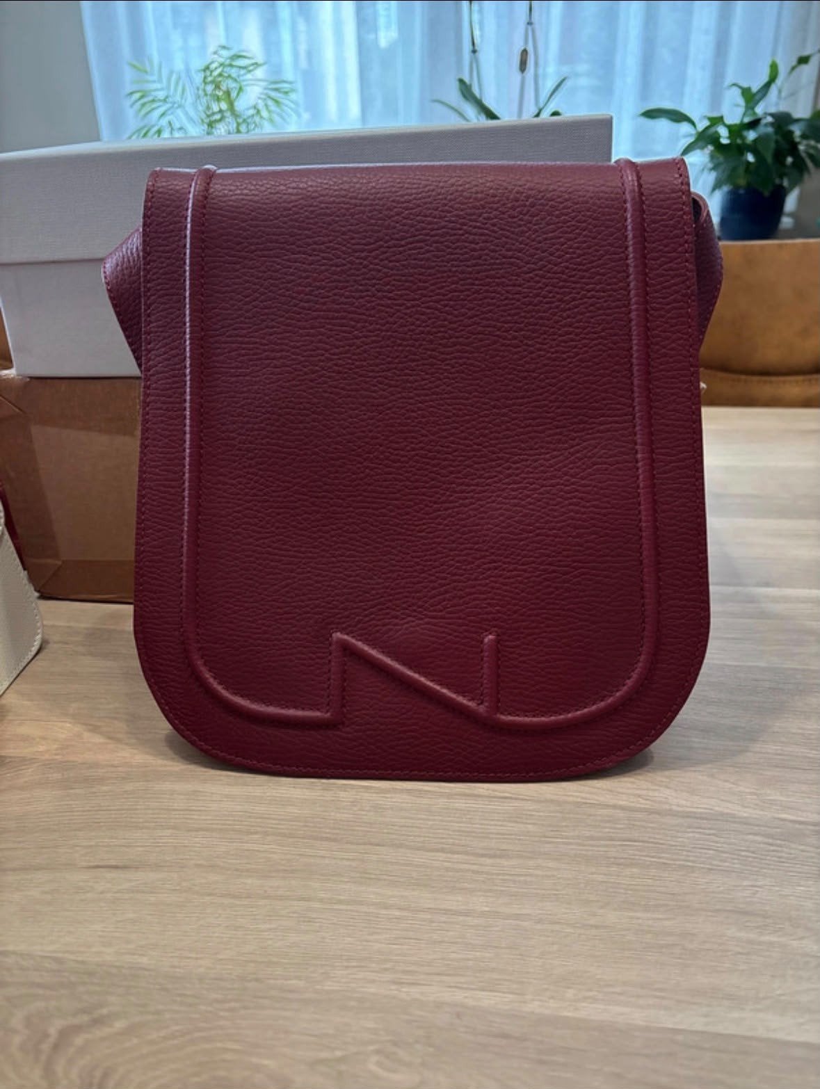 Nathan handtas, Ophalen of Verzenden, Nieuw, Rood, Handtas
