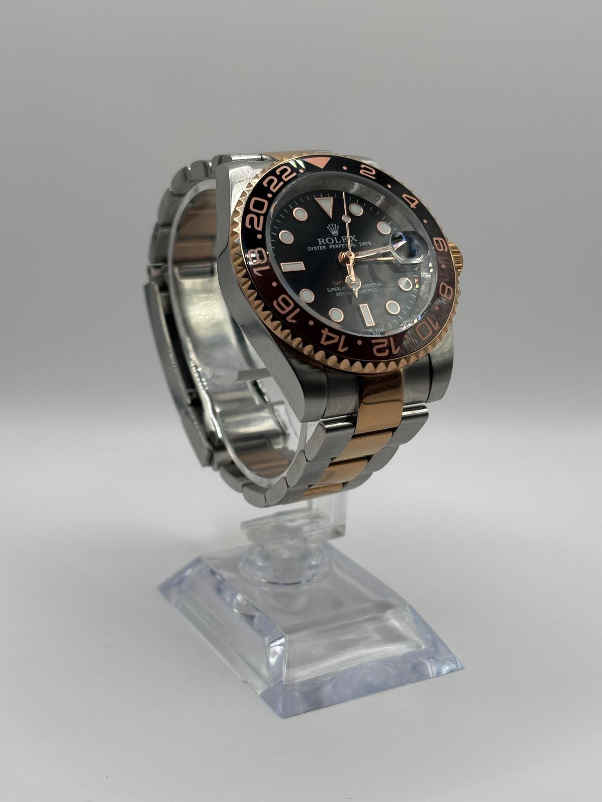 Rolex Rootbeer, Staal, Staal, Polshorloge, Ophalen of Verzenden