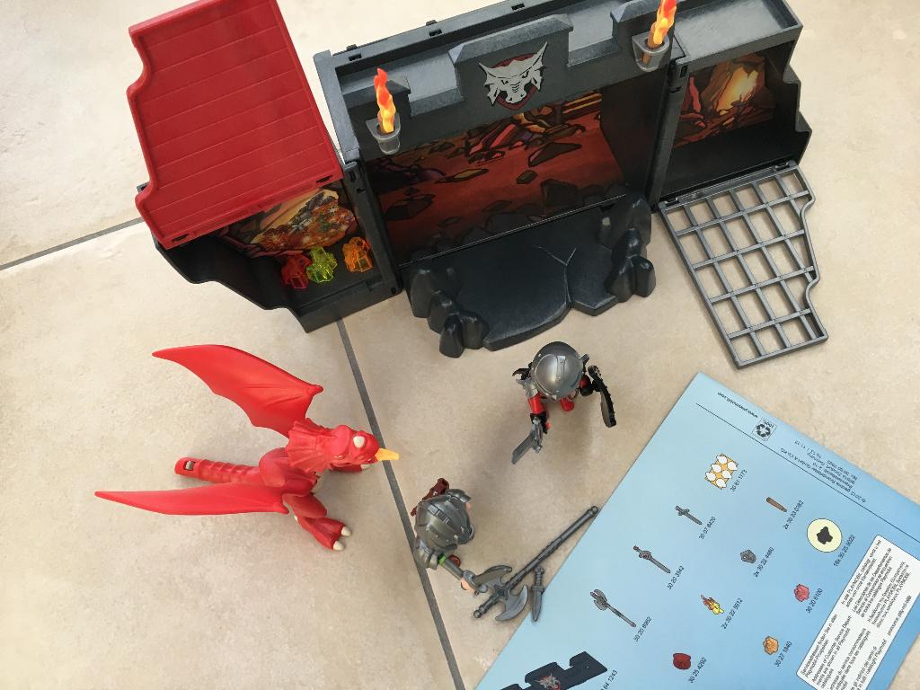 Speelbox Drakenridder (5420), zo goed als nieuw, Kinderen en Baby's, Speelgoed | Playmobil, Ophalen
