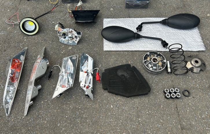 Piaggio zip onderdelen, Fietsen en Brommers, Ophalen of Verzenden, Piaggio