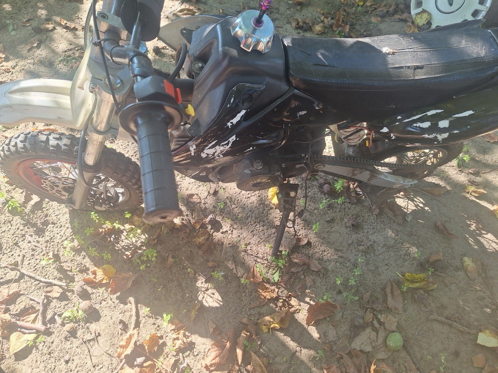 pitbike, Fietsen en Brommers, Ophalen, Gebruikt, Pitbike, 110 cc