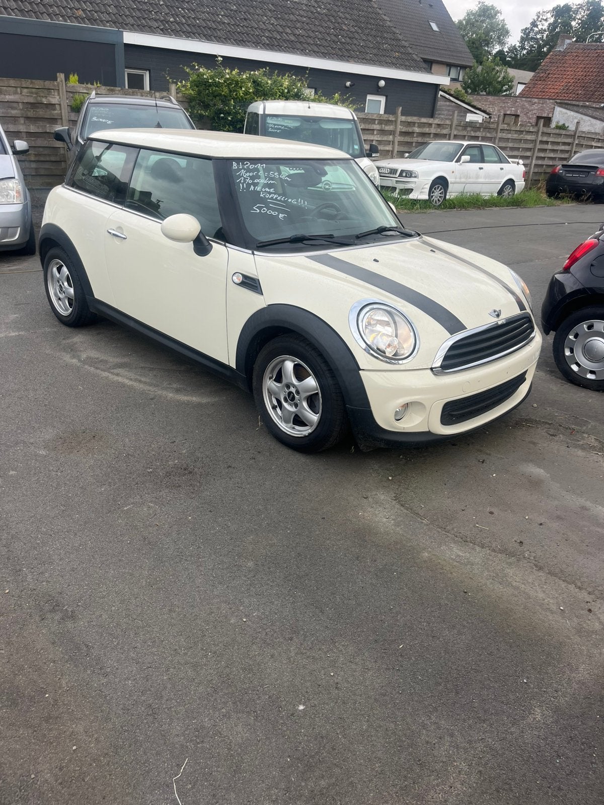 Mini, Auto's, 1600 cc, Wit, Bedrijf, 55 kW