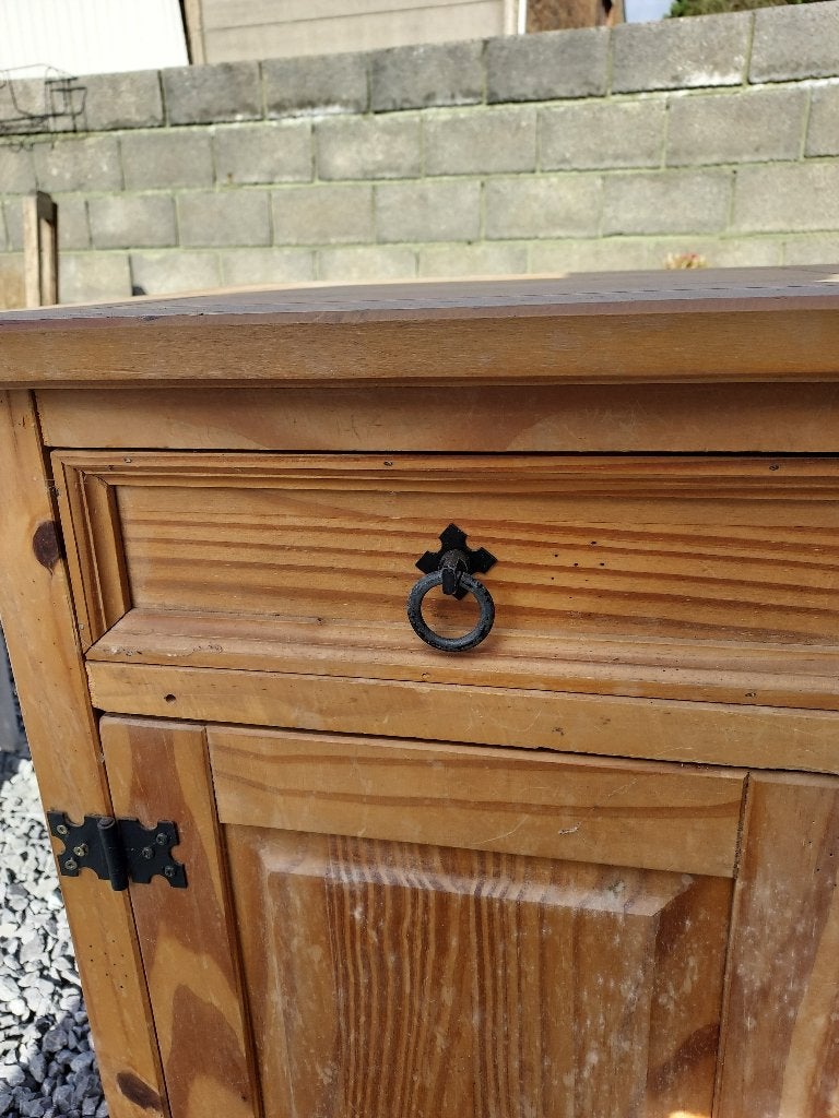 Meuble, Enlèvement, Utilisé, Pin
