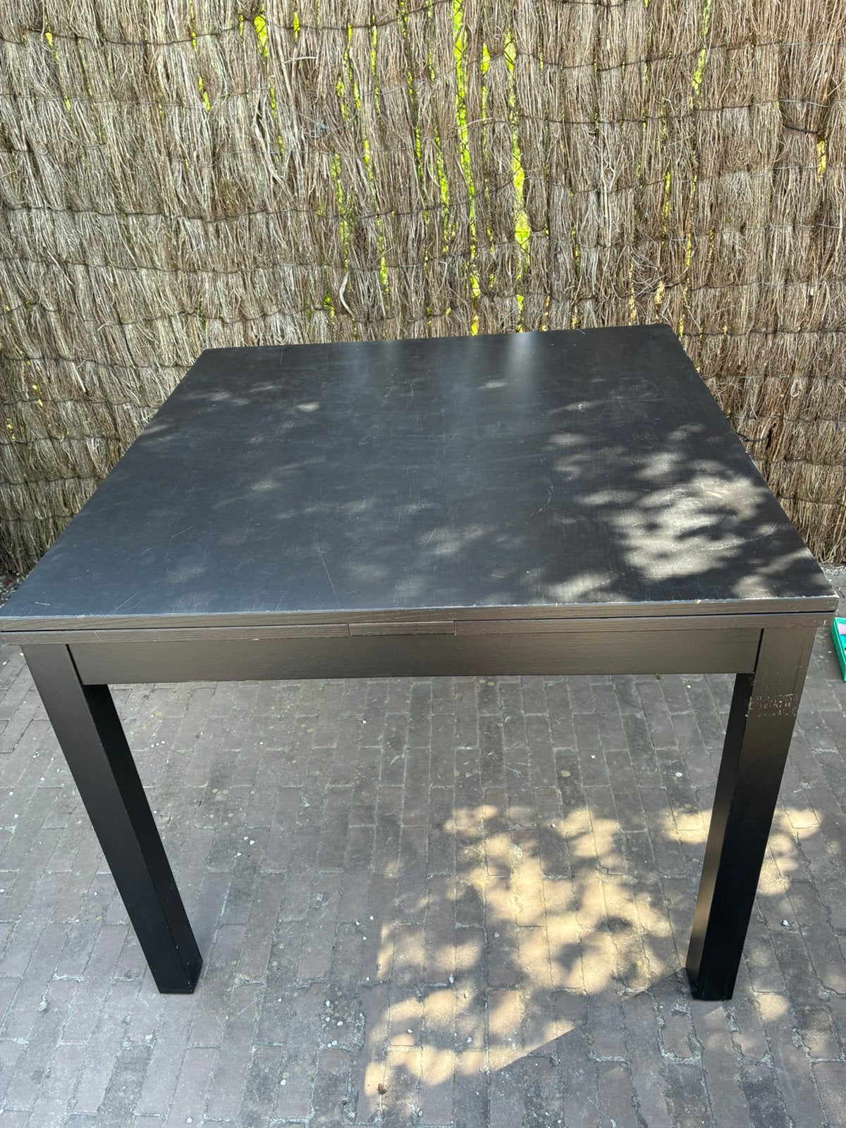 Ikea tafel - gratis, Huis en Inrichting, Tafels | Eettafels, Ophalen, Gebruikt, Vierkant, Overige houtsoorten
