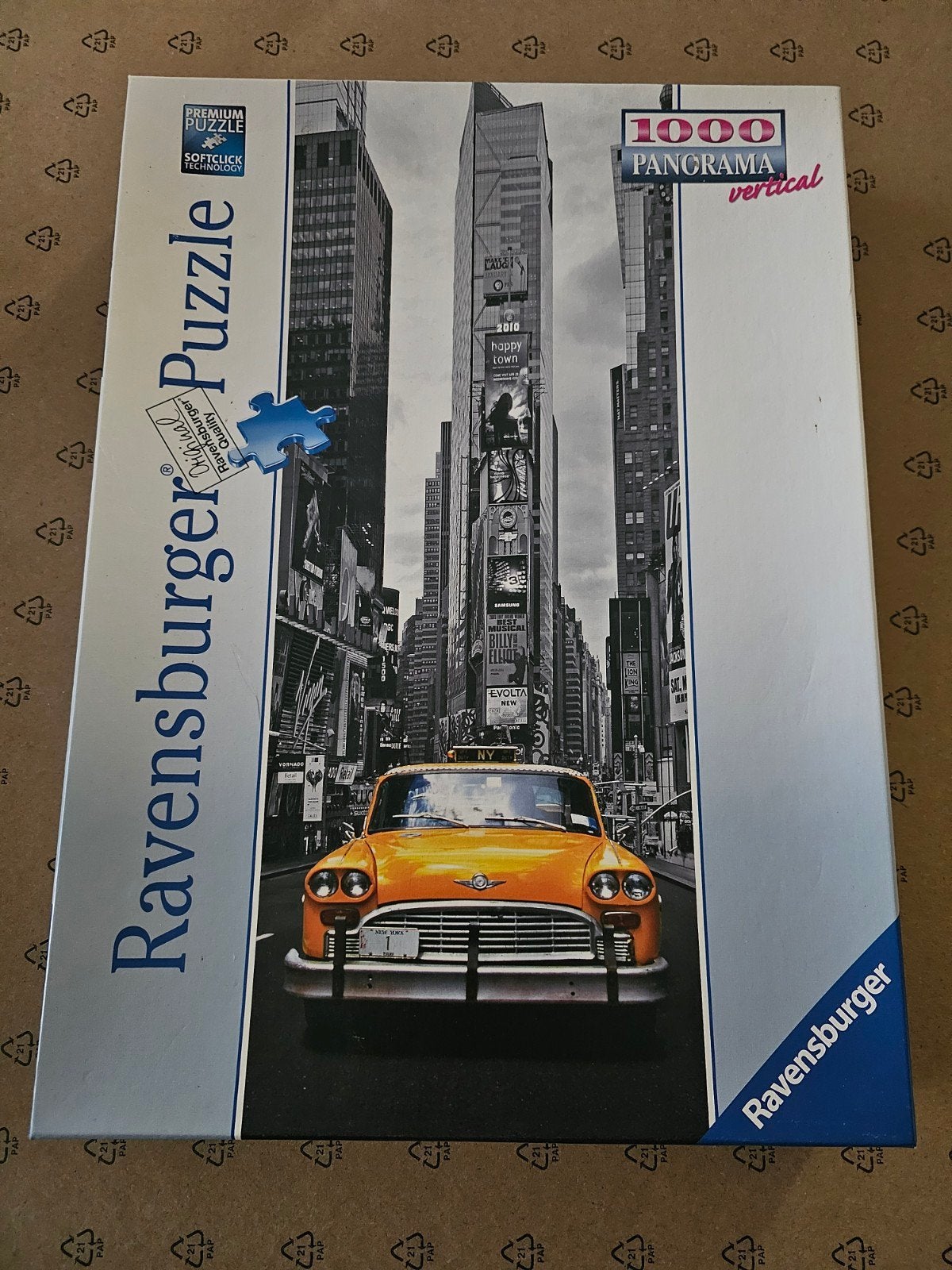 puzzel New York taxi, Enlèvement, 500 à 1500 pièces, Comme neuf, Puzzle