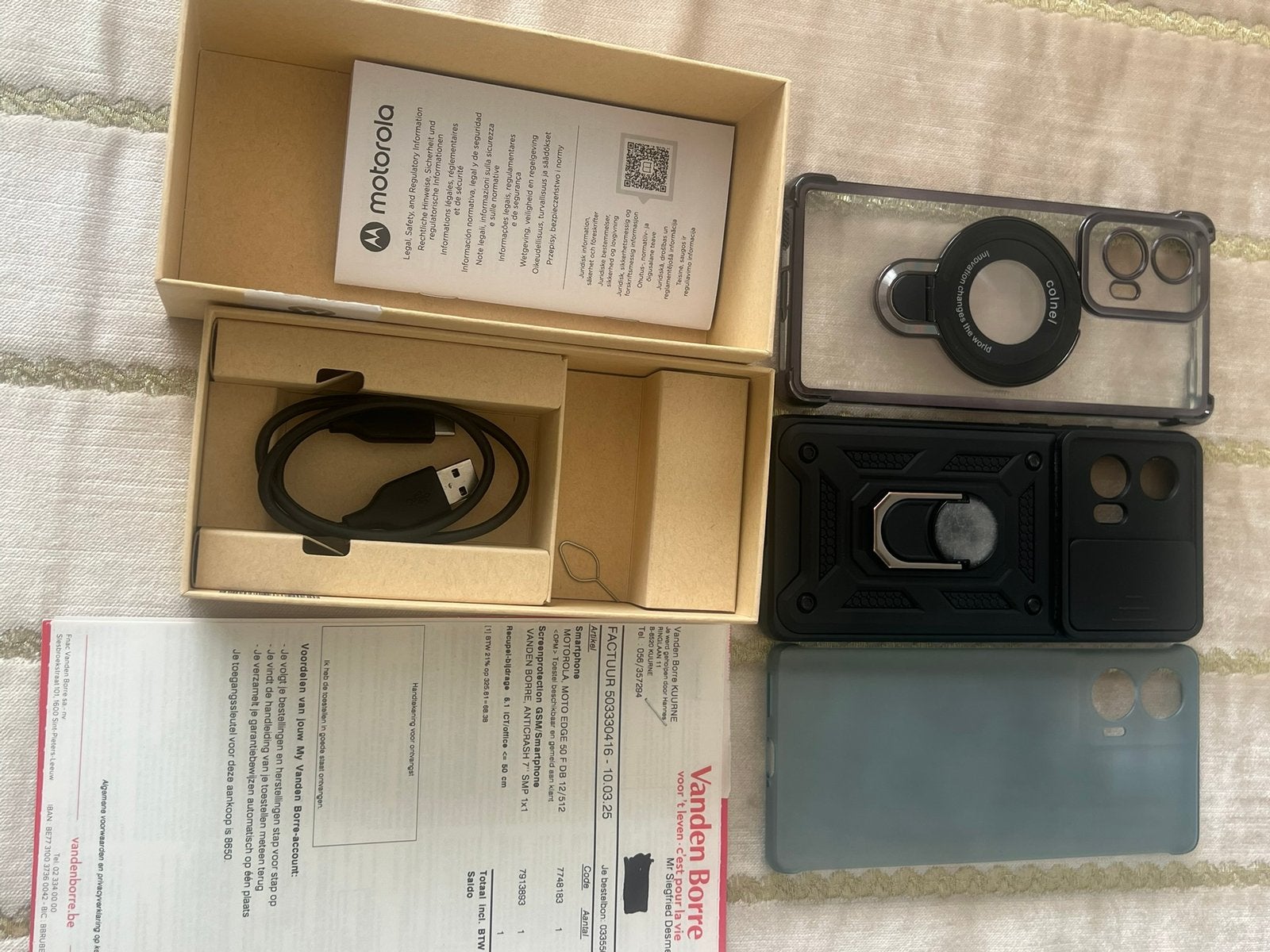 Motorola edge 50 fusion, Télécoms, Enlèvement, Comme neuf