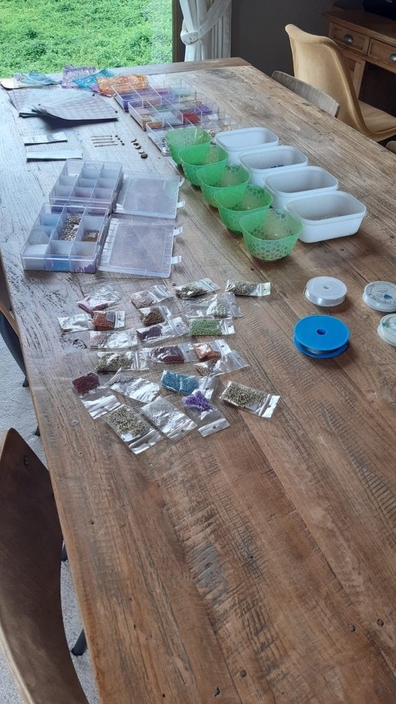 parels rocailles zoetwaterparels, Hobby & Loisirs créatifs, Fabrication de Perles & Bijoux, Enlèvement, Neuf, Fil