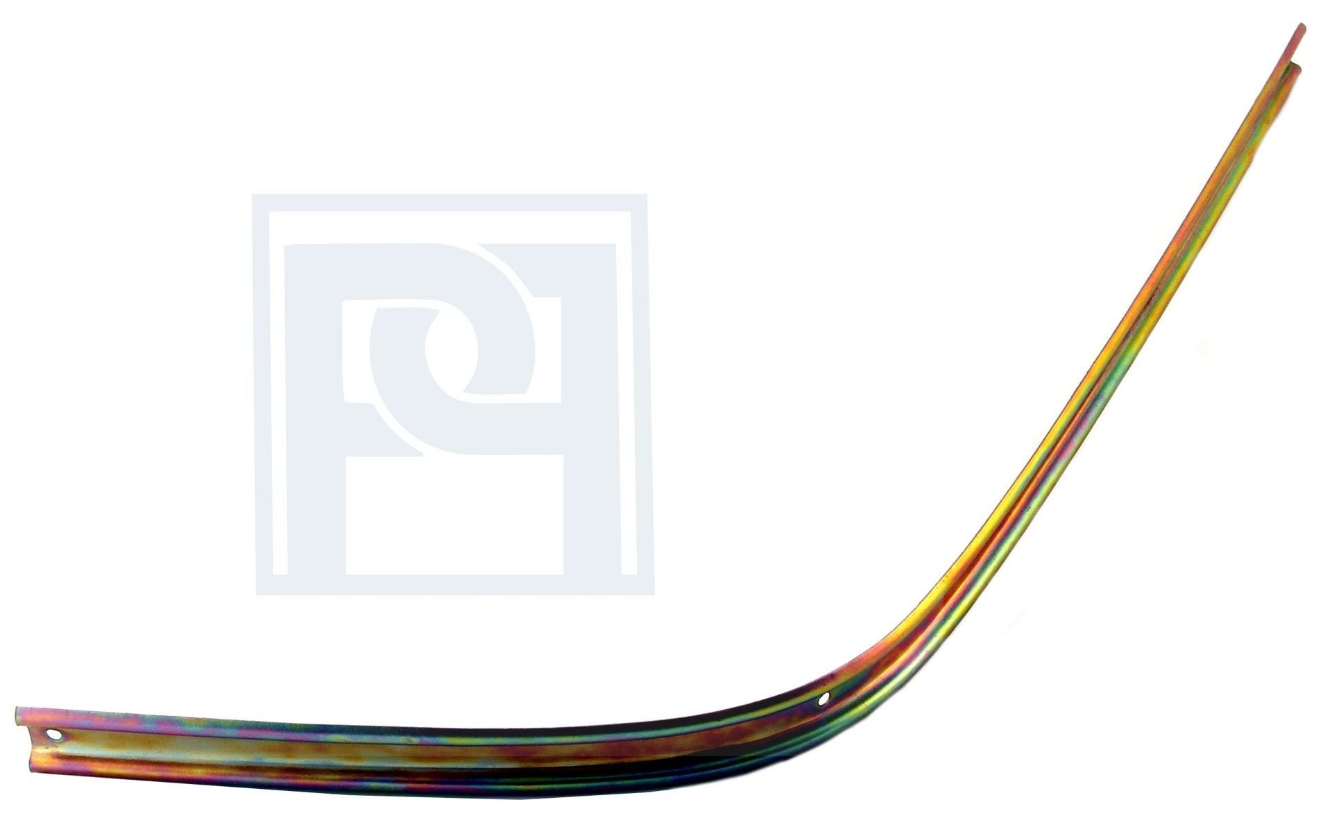 Volvo Bumper bevestiging strip metaal voor rubber P1800S+P18, Neuf, Volvo, Avant, Enlèvement ou Envoi