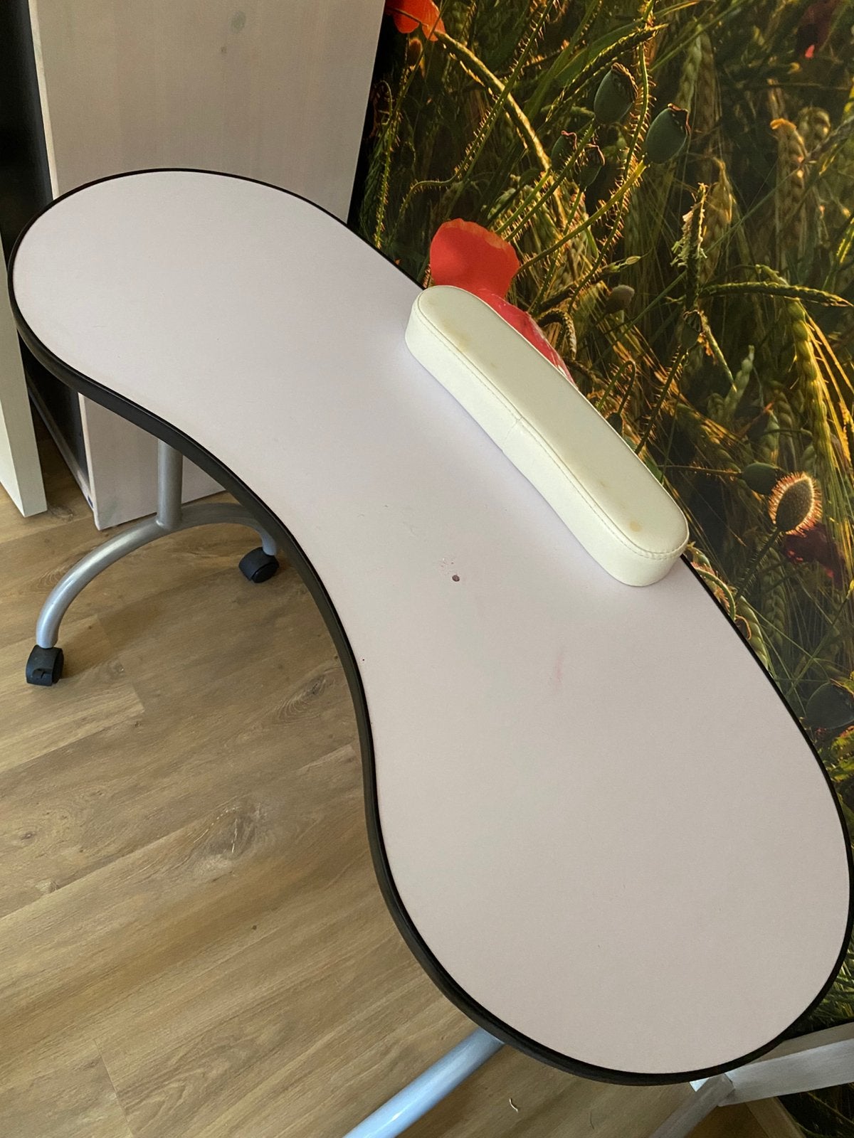 Opplooibare nageltafel, Huis en Inrichting, Bureaus, Ophalen, Overige typen, Gebruikt, Hout