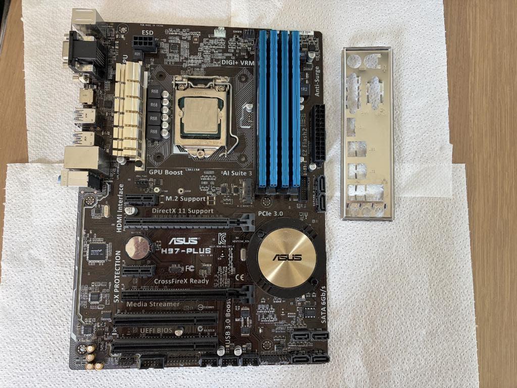 Intel I7 4790 combo, Informatique & Logiciels, Processeurs, Enlèvement ou Envoi