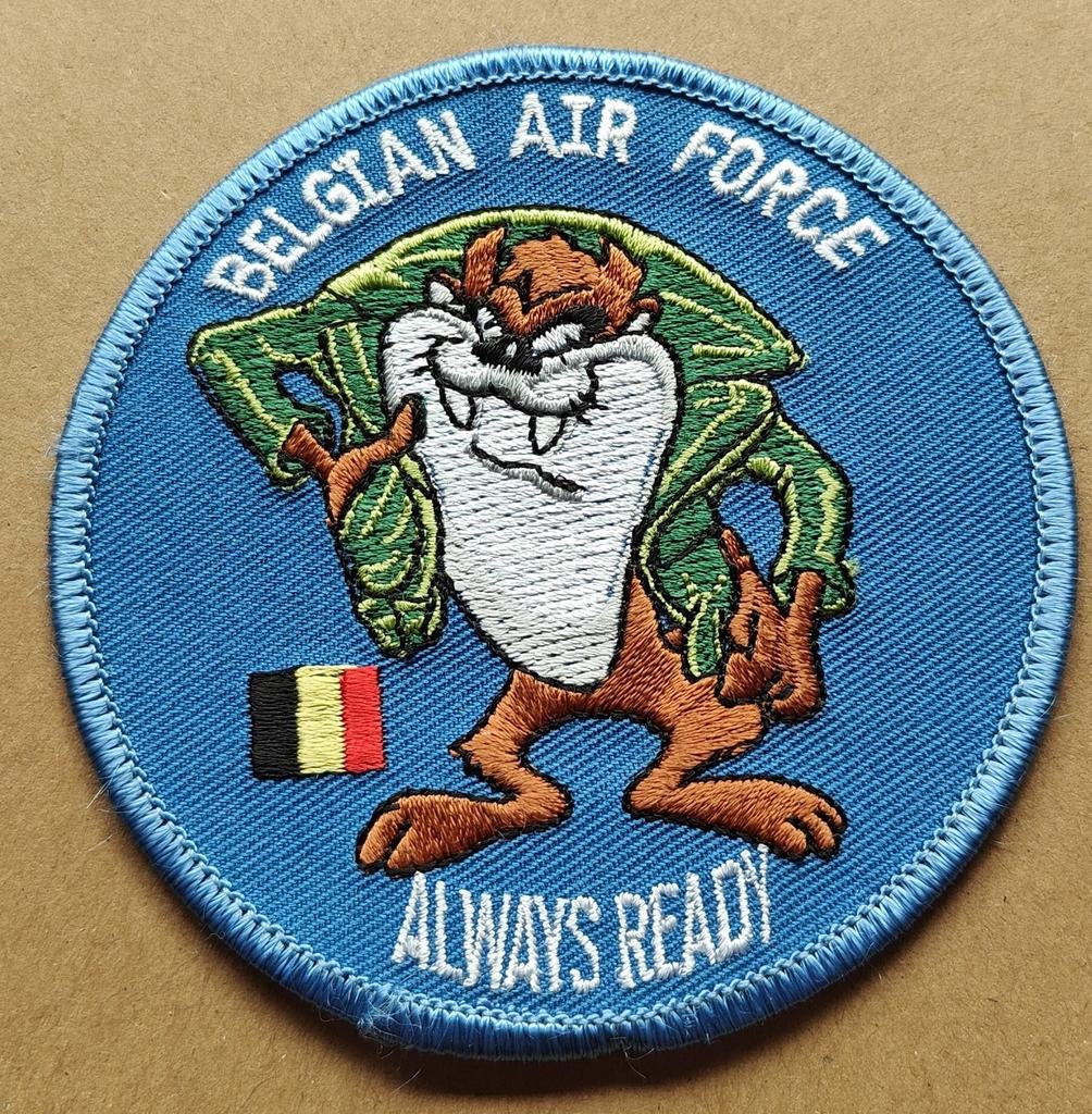 Belgische Luchtmacht patch Always Ready, Verzamelen, Militaria | Algemeen, Ophalen of Verzenden, Luchtmacht, Embleem of Badge