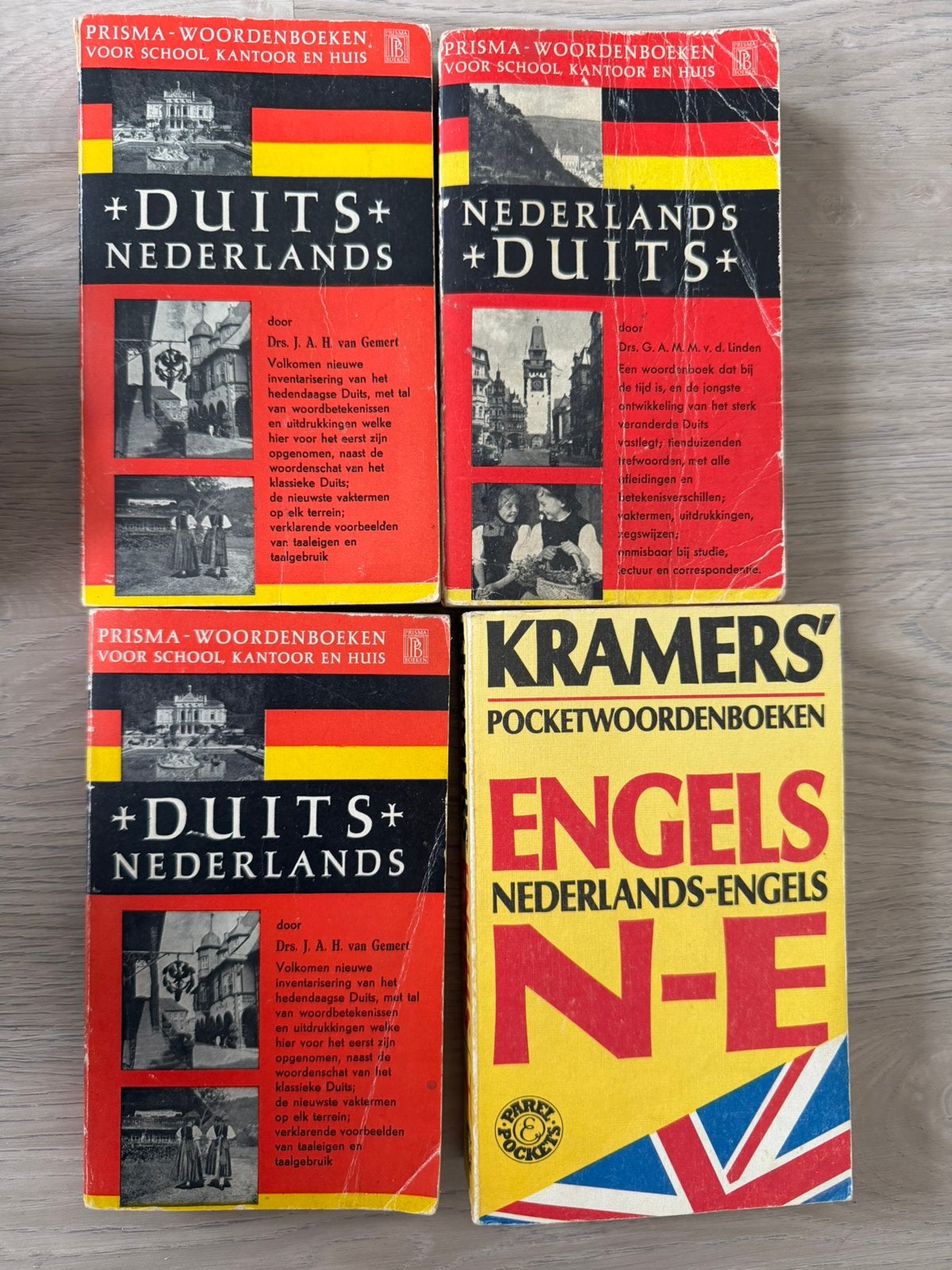 Woordenboeken Duits en Engels, Livres, Enlèvement, Utilisé, Kramers, Anglais