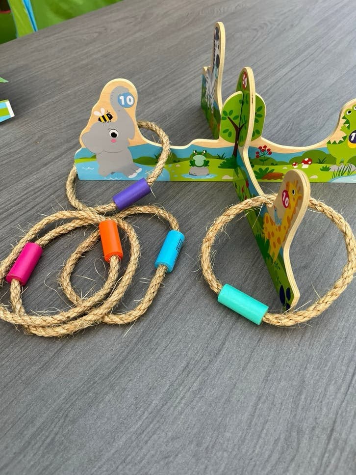 Jeu de bagues en bois, Enlèvement ou Envoi, Neuf, Autres types