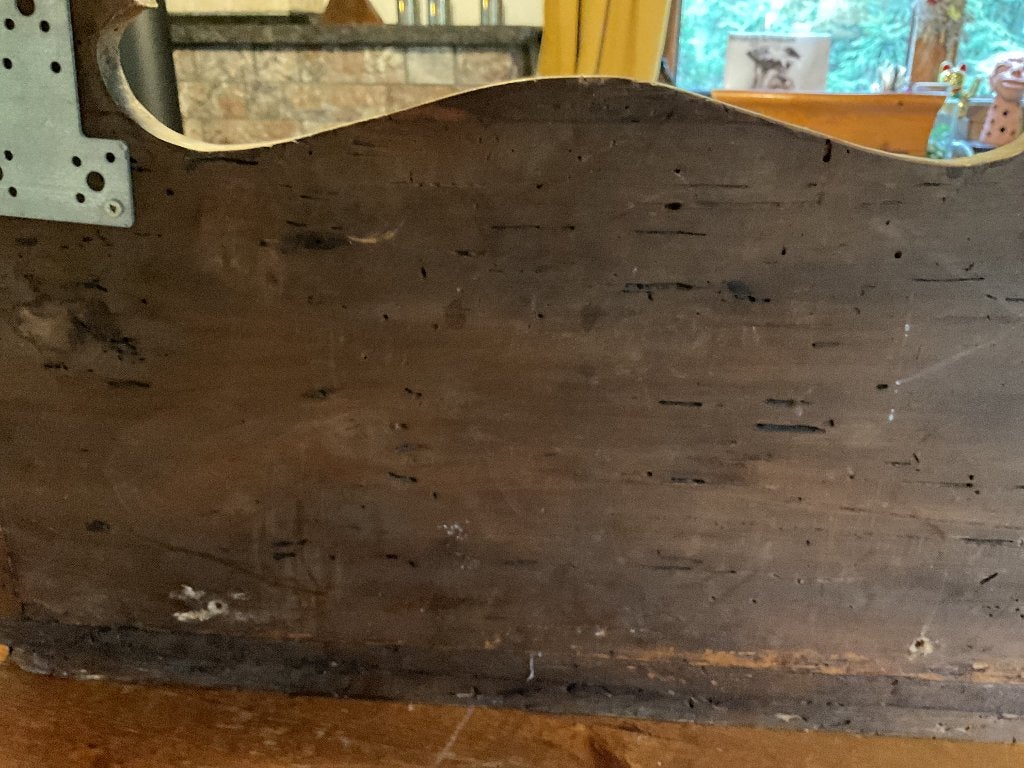 Vintage houten flessenrek, Ophalen