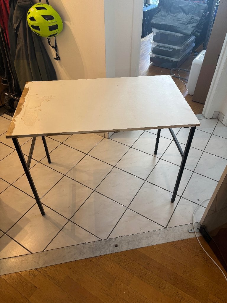 Tafeltje, Huis en Inrichting, Tafels | Eettafels, Ophalen, Gebruikt, 50 tot 100 cm, 100 tot 150 cm