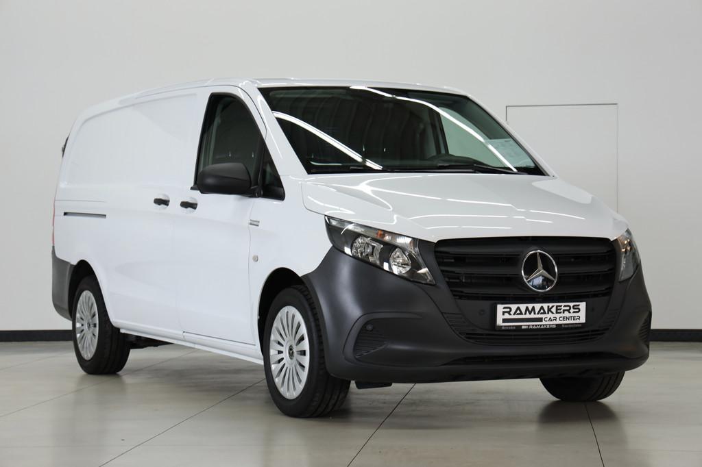 Mercedes-Benz Vito 114 CDI L2 Pro | Leder Carplay Camera Tre, Auto's, 100 kW, Achterwielaandrijving, Gebruikt, Zwart