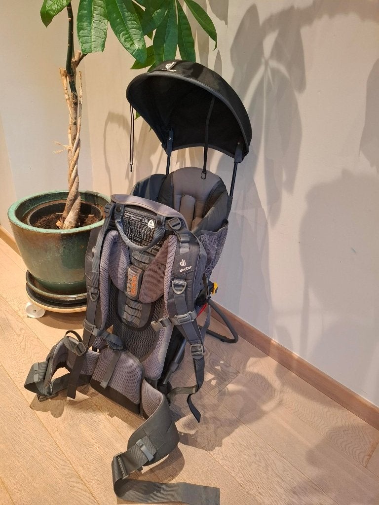 Kinderdrager Deuter zo goed als nieuw, Ophalen, Zo goed als nieuw, Rugzak