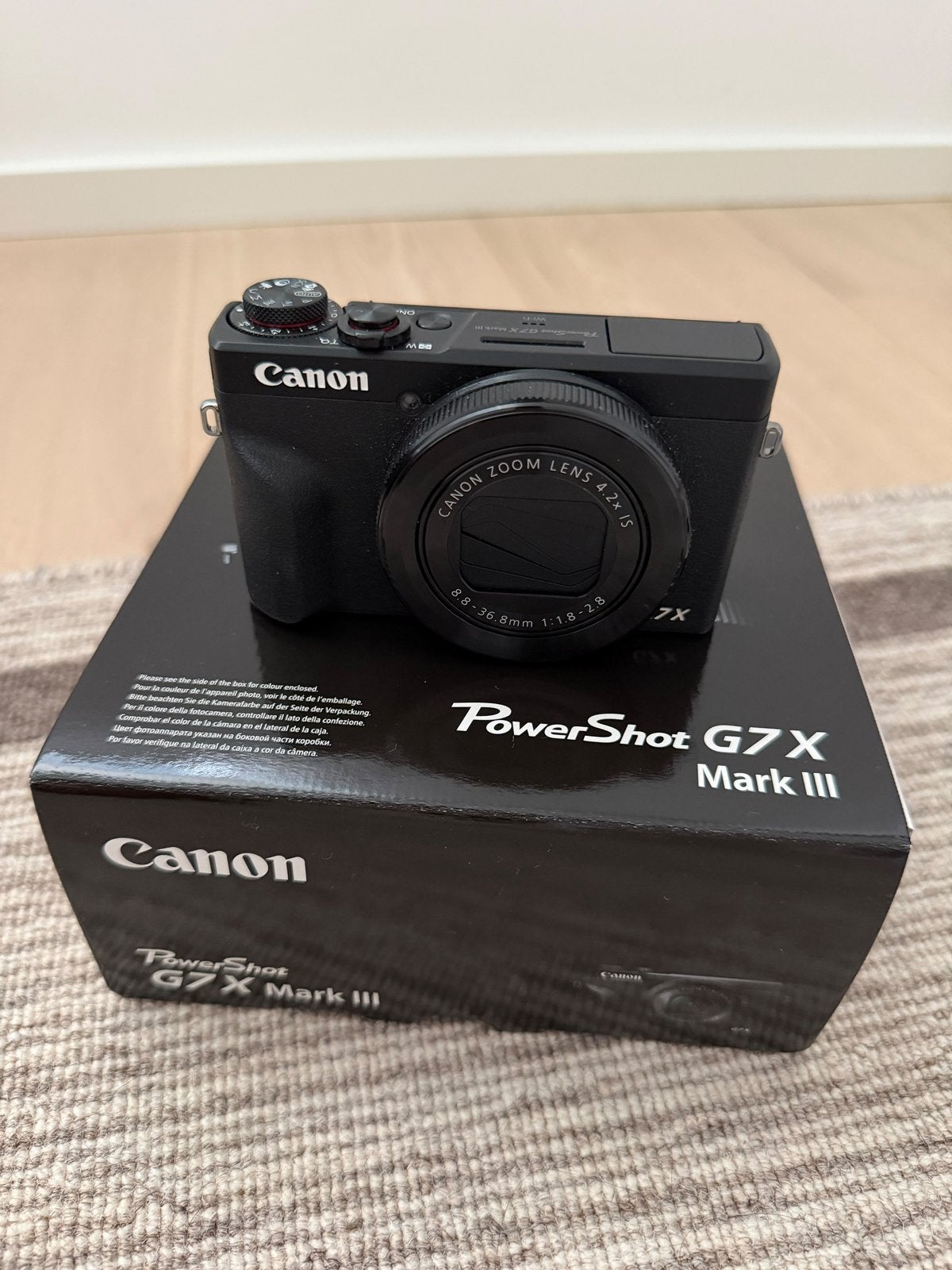 Canon G7X Mark III, Enlèvement, Comme neuf, Canon