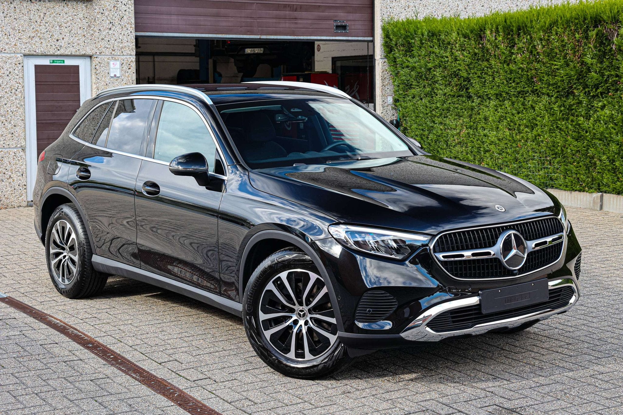 Mercedes-Benz GLC GLC 220 SLECHTS-7200KM*AUTOMAAT*ACHTERUITR, Auto's, Automaat, Gebruikt, Zwart, 4 cilinders