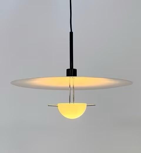 Nara - Lampe à suspension design Vico Magistretti, Huis en Inrichting, Gebruikt, 50 tot 75 cm, Verzenden, Postmodern