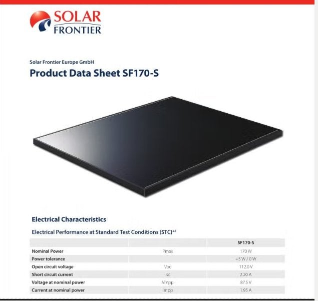 24x SF170-S panelen + SMA Sunny Boy SB 4000TL-21, Ophalen, Gebruikt, Paneel, 200 wattpiek of meer