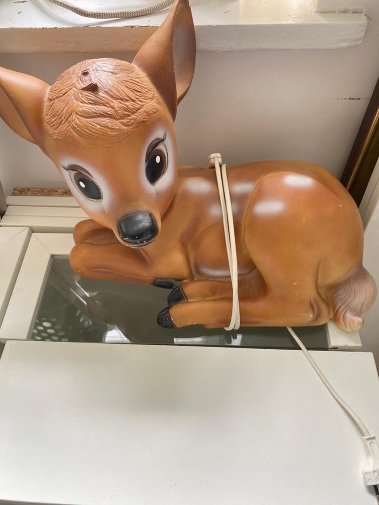 Bambi lampe, Ophalen, Gebruikt, Vintage
