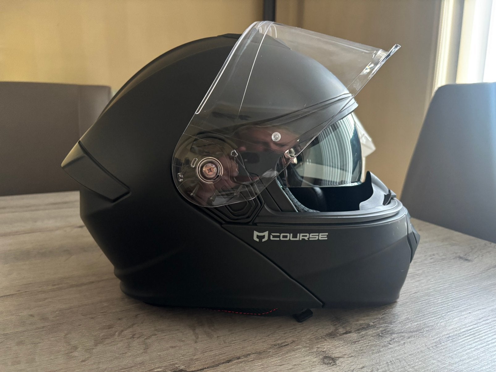 Moto helm, Motoren, Kleding | Motorhelmen, Overige merken, M, Systeemhelm, Ophalen of Verzenden