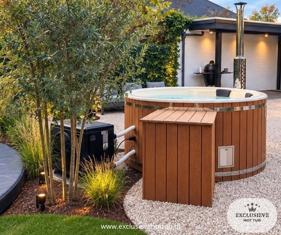 Spa chauffé au bois | Électrique ou hybride | Thermopompe, Enlèvement ou Envoi, Neuf, Filtre
