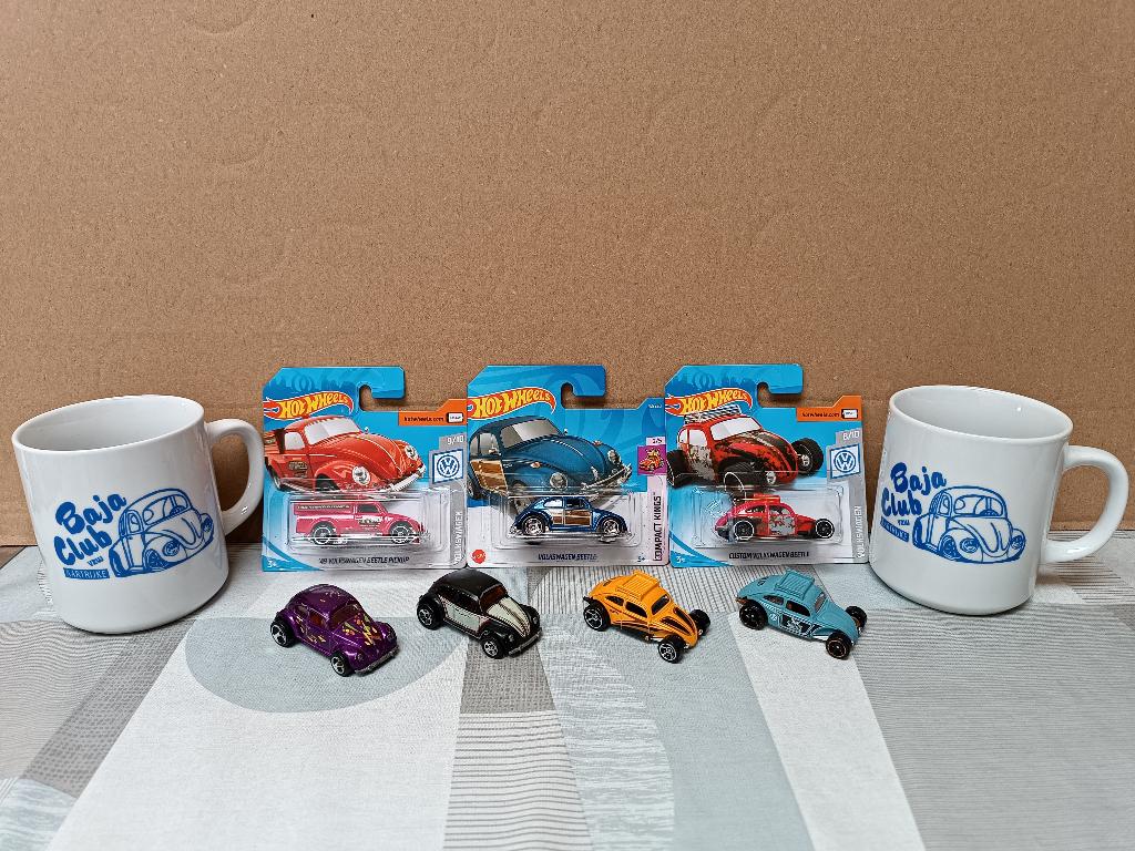 VW - Kever - Volkswagen - Beetle - Hot Wheels Hotwheels, Enlèvement ou Envoi, Utilisé