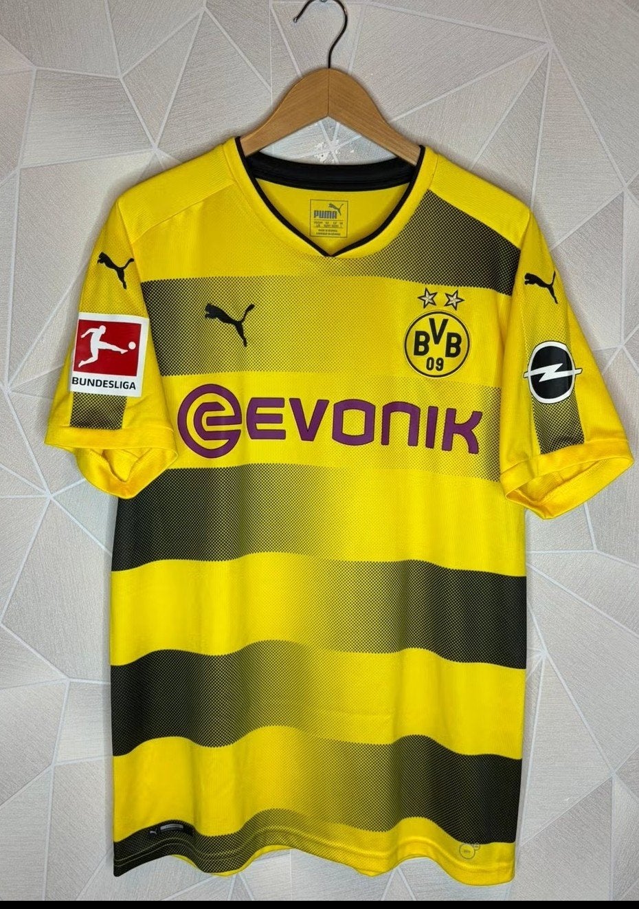 Borussia Dortmund Aubameyang Voetbal Thuisshirt 2017, Enlèvement ou Envoi