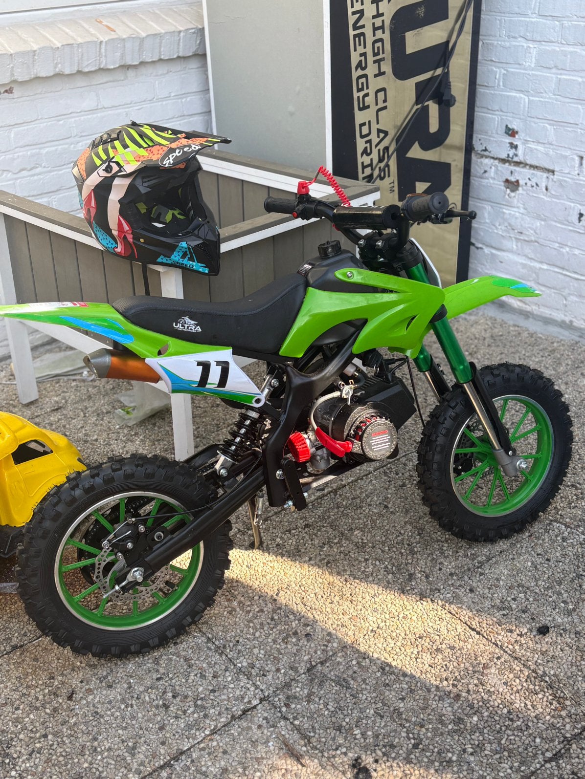 Crossmotor 49cc, Ophalen, Zo goed als nieuw