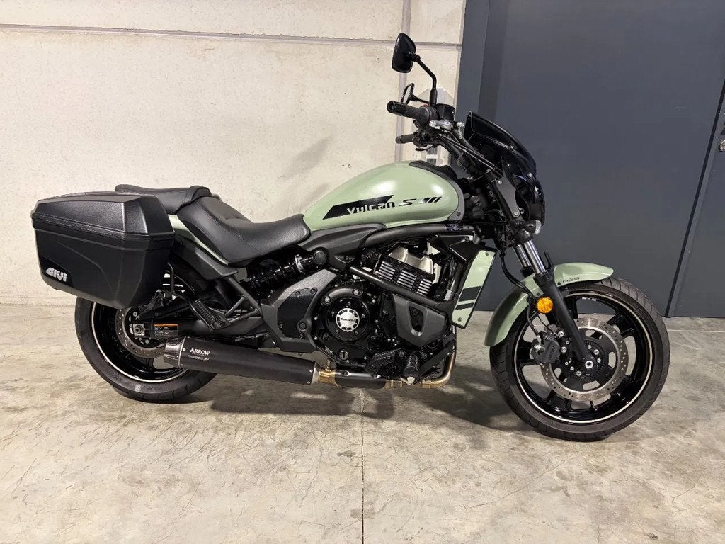 Kawasaki Vulcan S SE met performance pakket en koffers, Chopper, Bedrijf, Meer dan 35 kW, 650 cc