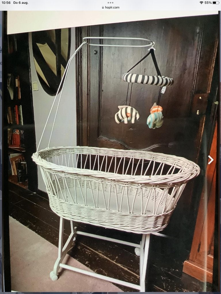 Wiegje, Kinderen en Baby's, Ophalen, Gebruikt, Minder dan 140 cm, Minder dan 70 cm