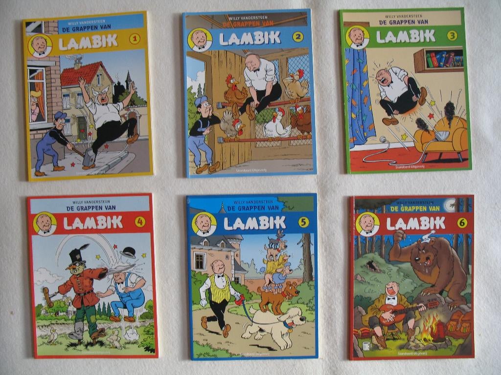 Lambik lotje , Willy Vandersteen, Boeken, Meerdere stripboeken, Ophalen of Verzenden, Zo goed als nieuw