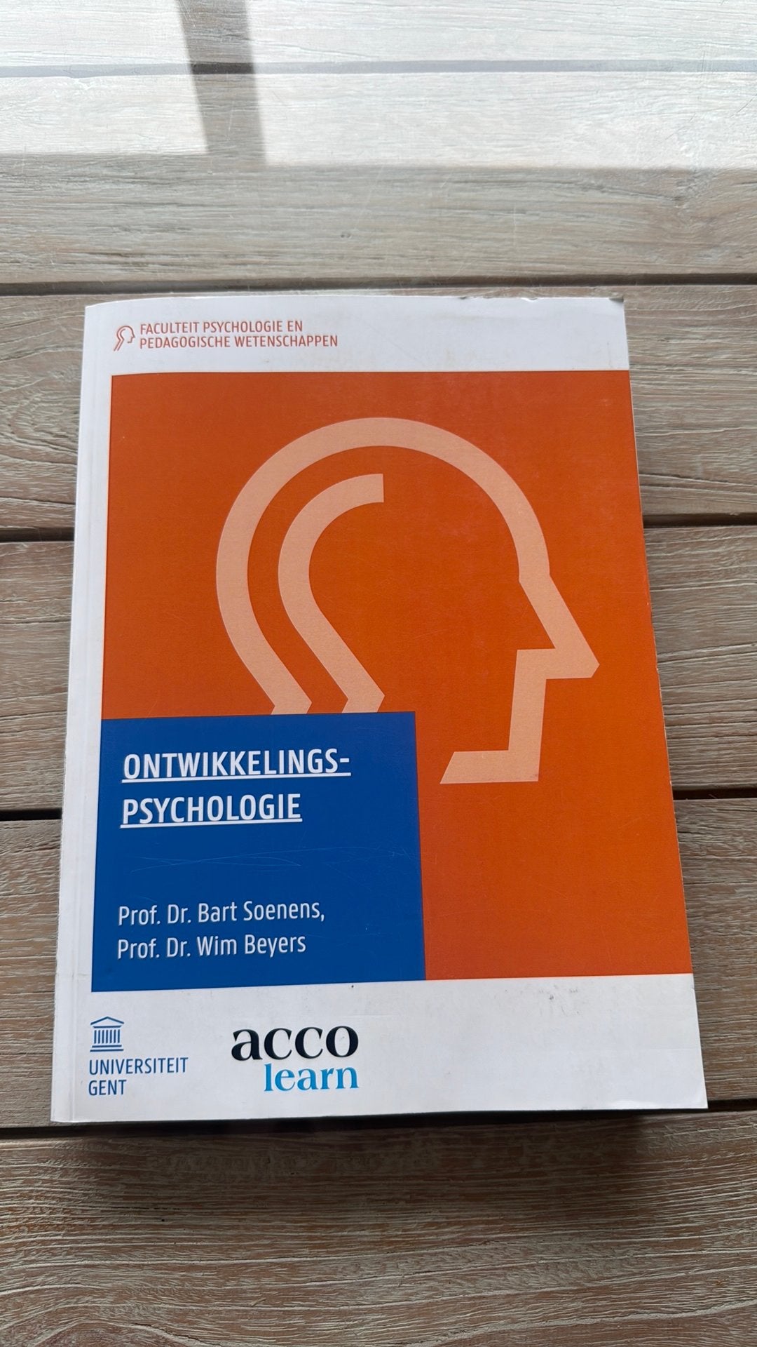 Ontwikkelingspsychologie UGent, Enlèvement, Comme neuf